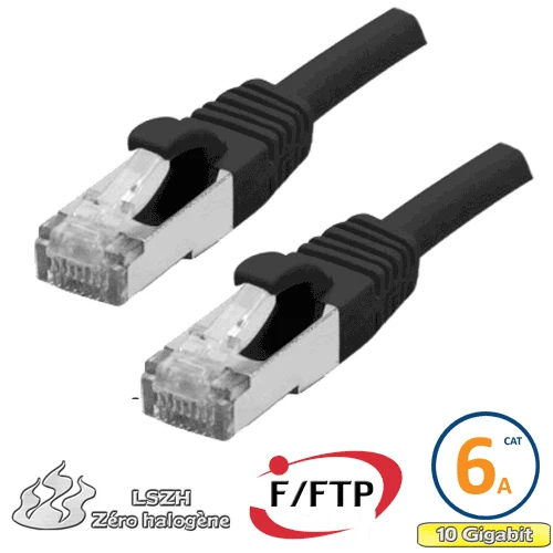 Câble RJ45 Cat 6a F/FTP Primacy Eonis