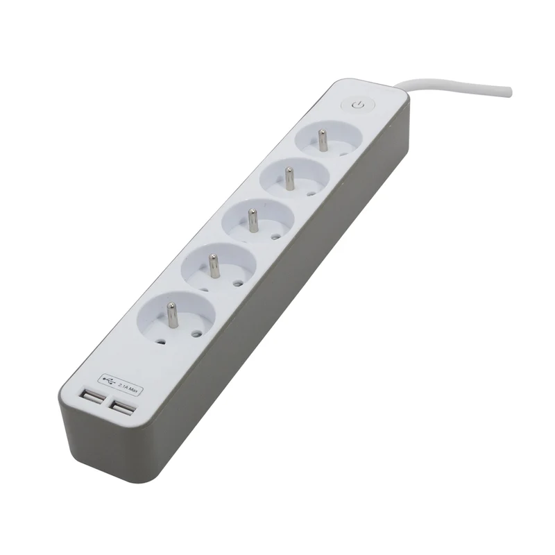 Bloc multiprise 5x16A USB A+C - Chacon