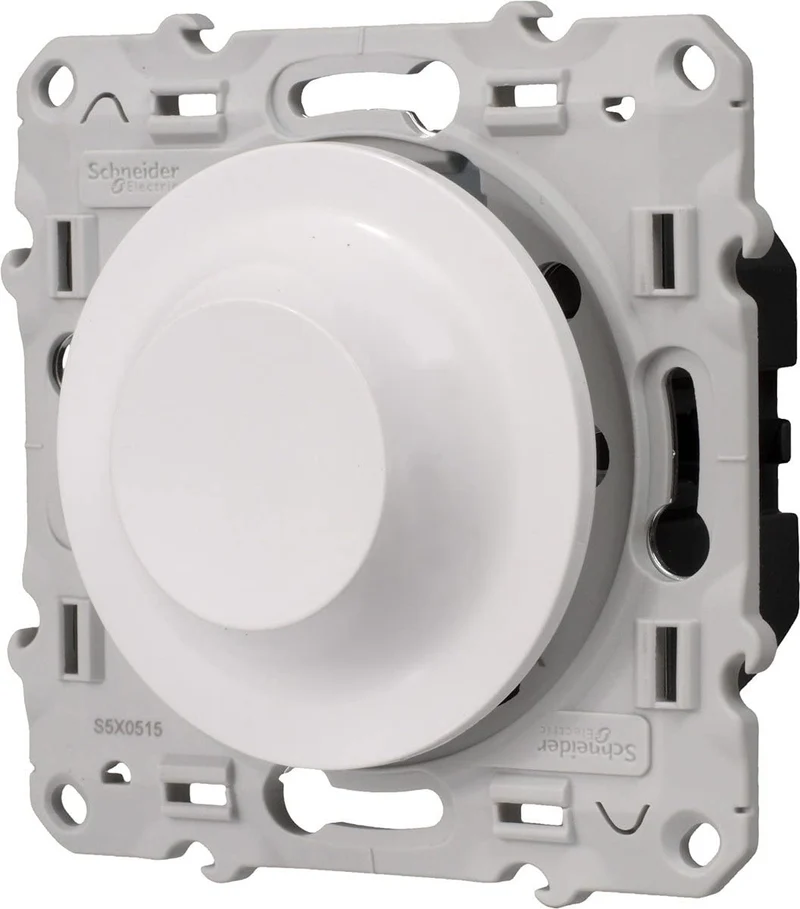 Variateur universel LED 2 fils 400W - Blanc - Odace - Schneider