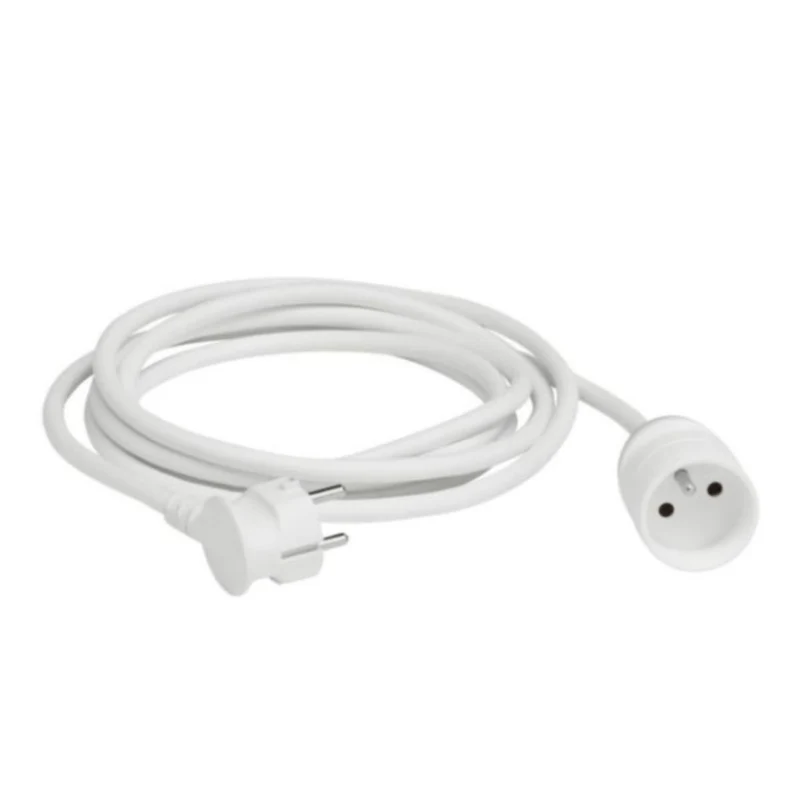 Rallonge domestique 2P+T 10m + éclips de protection - Legrand