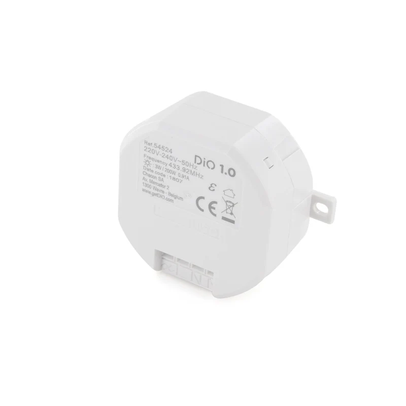 Module variateur intensité éclairage 200W - télécommande - Blanc - DiO