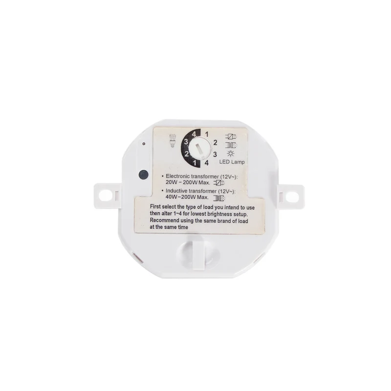 Module variateur intensité éclairage 200W - télécommande - Blanc - DiO