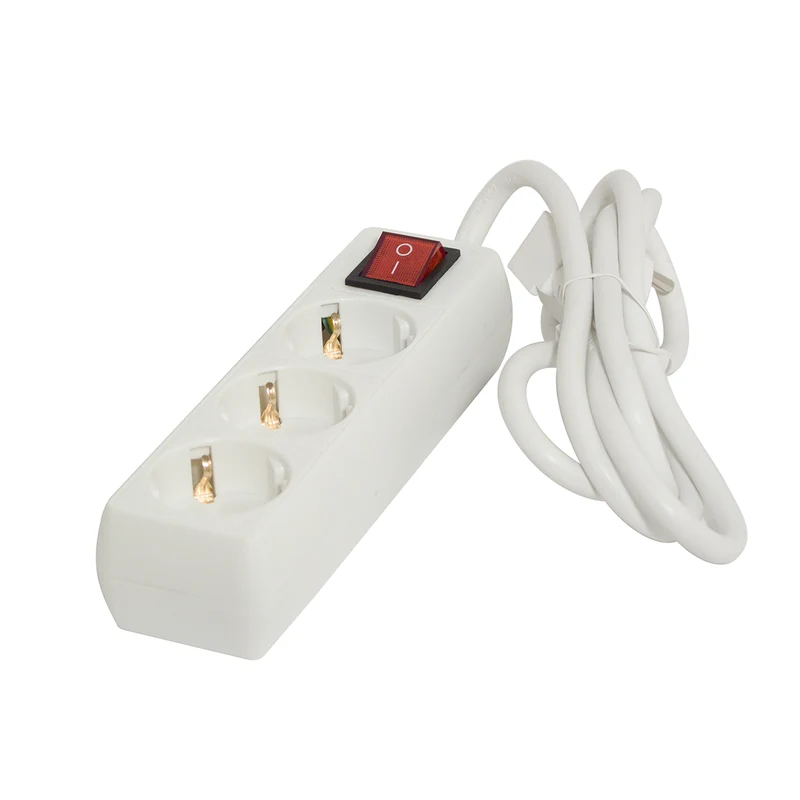 Multiprise Schuko 3x16A + interrupteur - Chacon