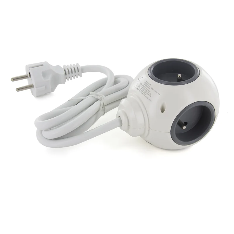 Multiprise PowerBall Extended 4x16A - USB - Chacon
