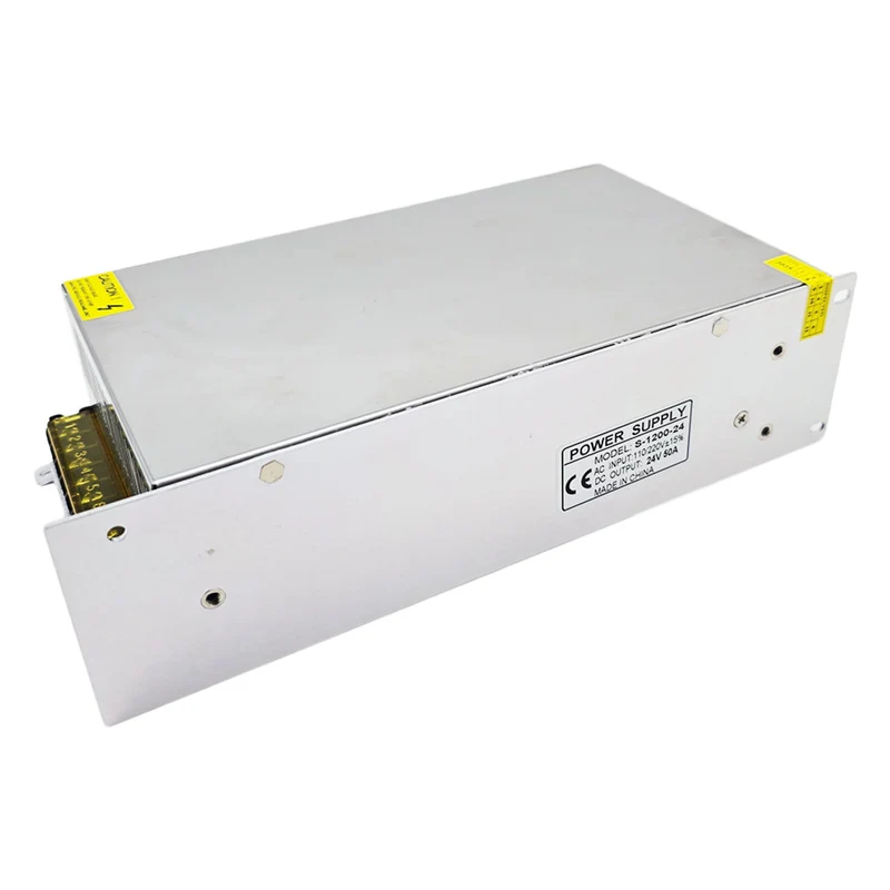 CC 24V 50A 1200W Alimentation à découpage régulée pour vérins électriques (Modèle 0010148)
