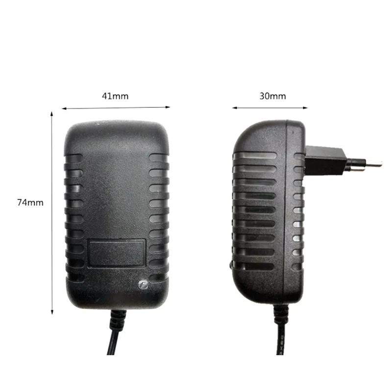 Adaptateur d'Alimentation CC 12V 1A Standards Européen Américain Britannique Australien (Modèle 0010124)
