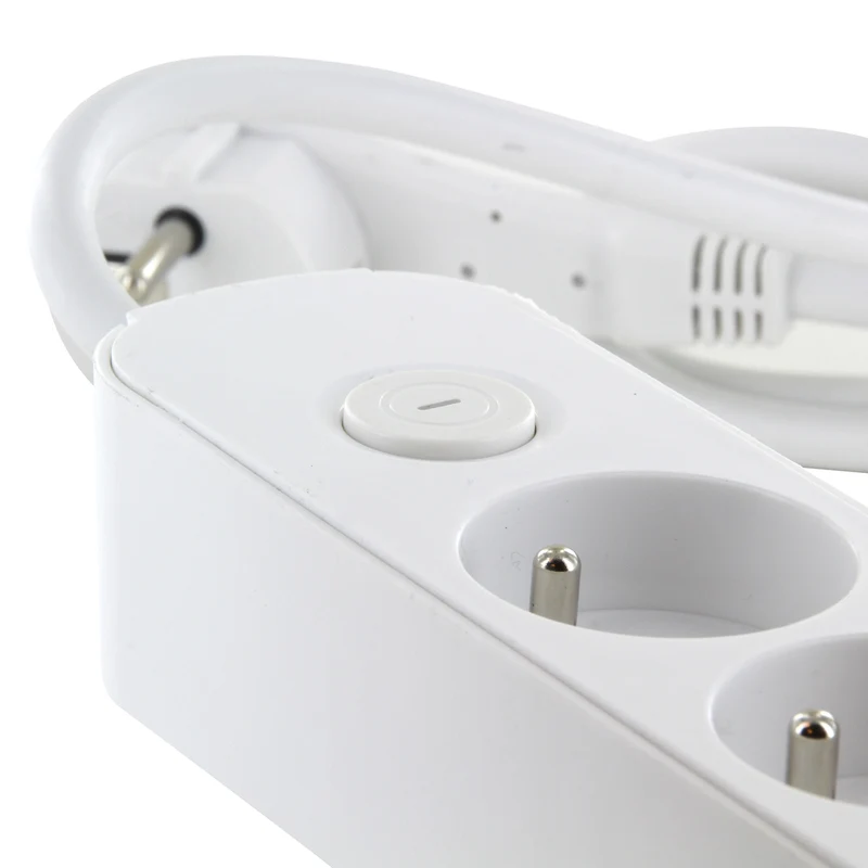 Bloc multiprise 5x16A USB-A+USB-C - câble 1,5m - Chacon