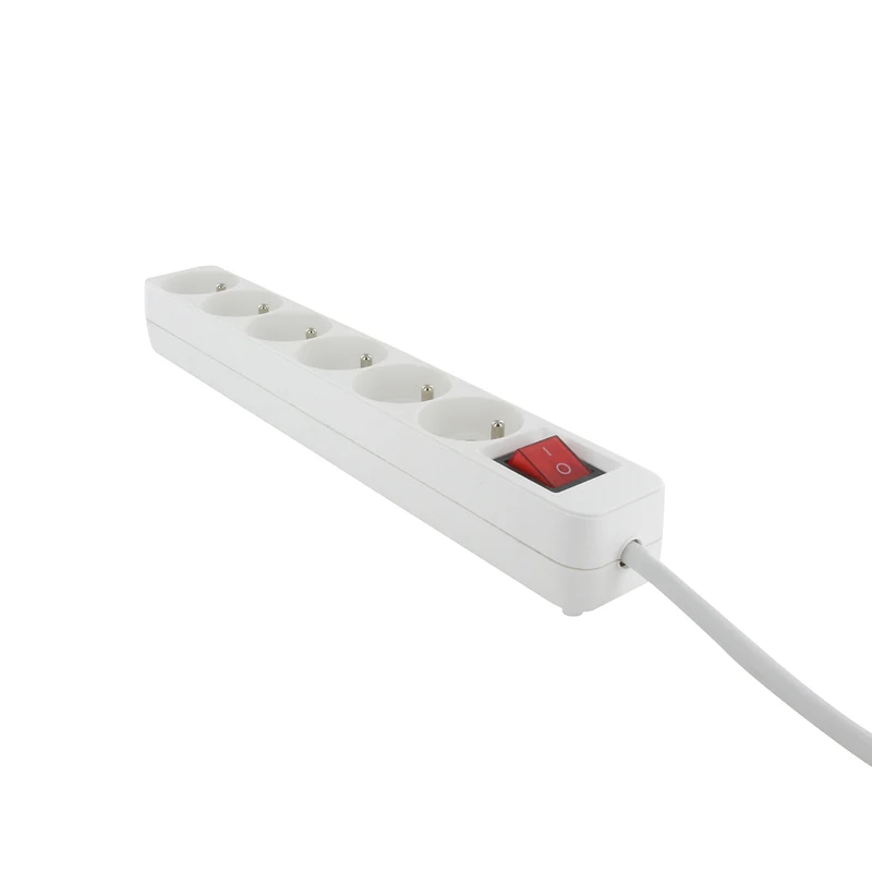 Multiprise recyclée 6x16A + interrupteur - Chacon