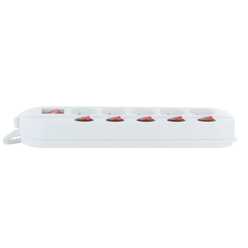 Bloc multiprise 5x16A + 5 interrupteurs - Chacon