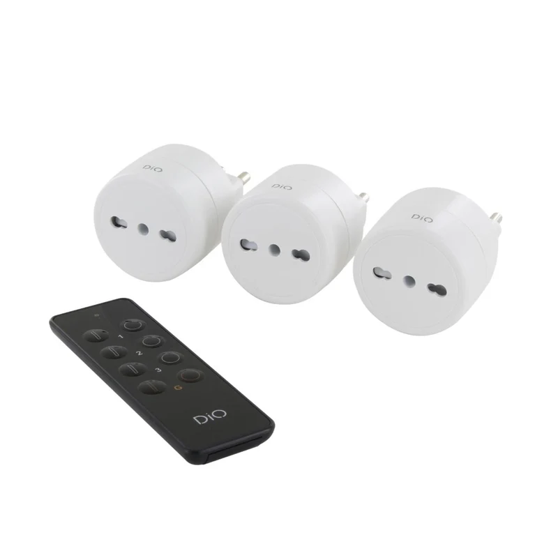 Kit de 3 prises télécommandées 1500W - DiO