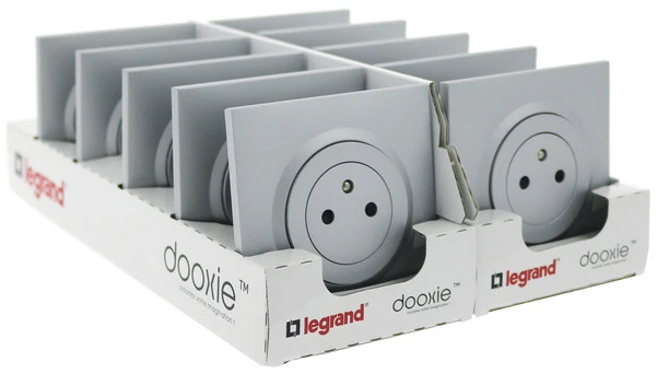 Lot de prises 2P+T 16A - Dooxie - Legrand