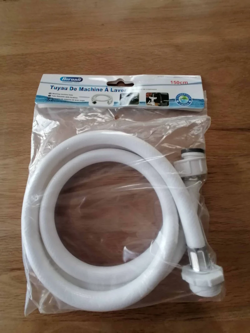 Tuyau de machine à laver / lave vaisselle 150cm ou 200cm alimentation eau froide