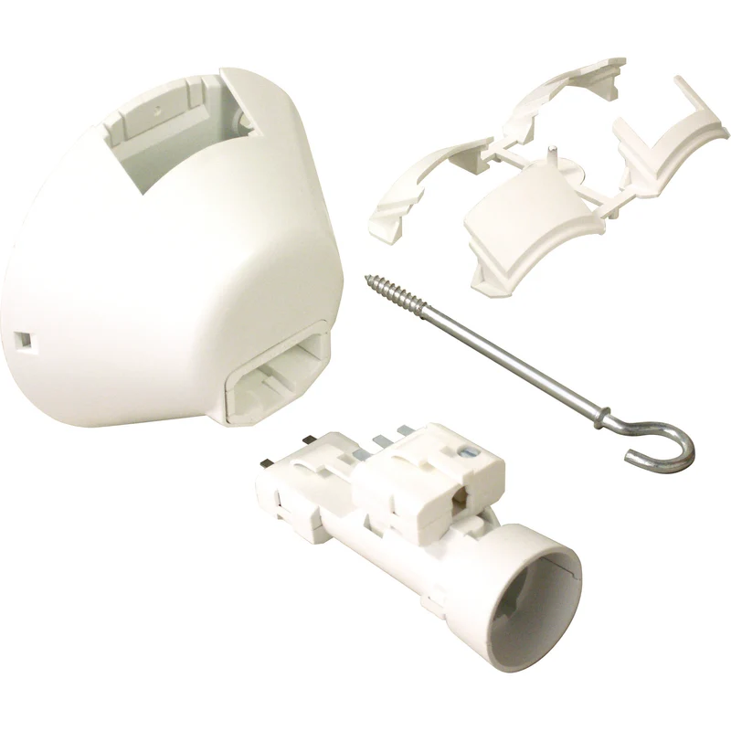 Kit prise de centre rénovation + douille DCL E27 - Lébénoïd