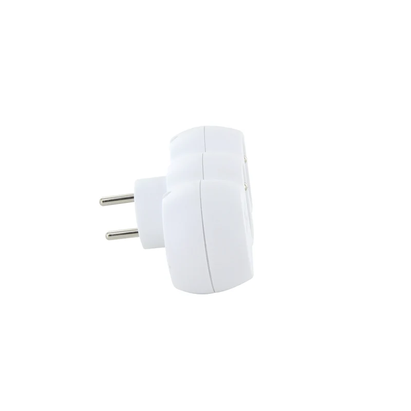 Domino 2x16A avec USB-A + USB-C - Blanc - Chacon