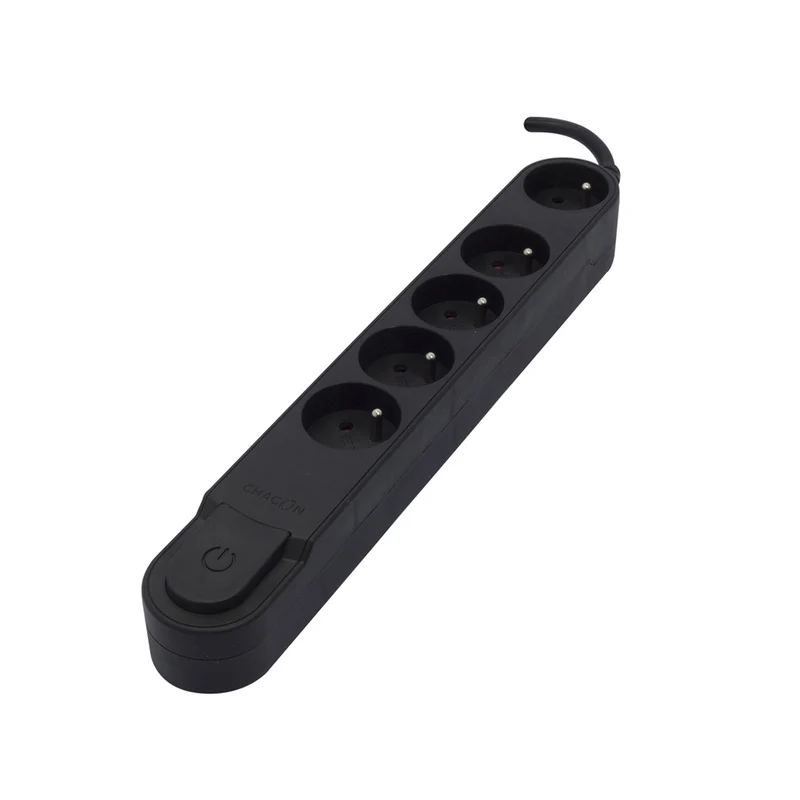 Bloc multiprise Design fiche plate 16A Chacon