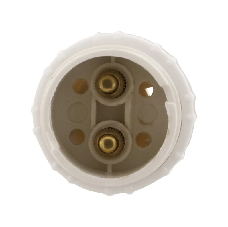 Douille B22 Nylon simple bague - Blanc - Zenitech