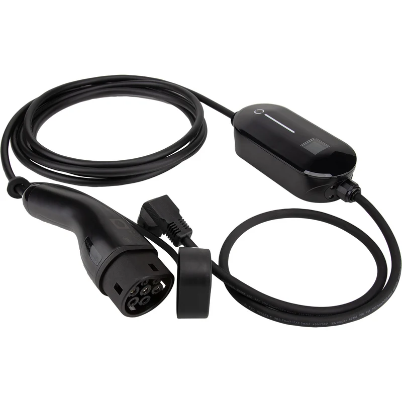 Câble de recharge VE 8A Type 2 + contrôleur et protections IP55 - 5m - Protec
