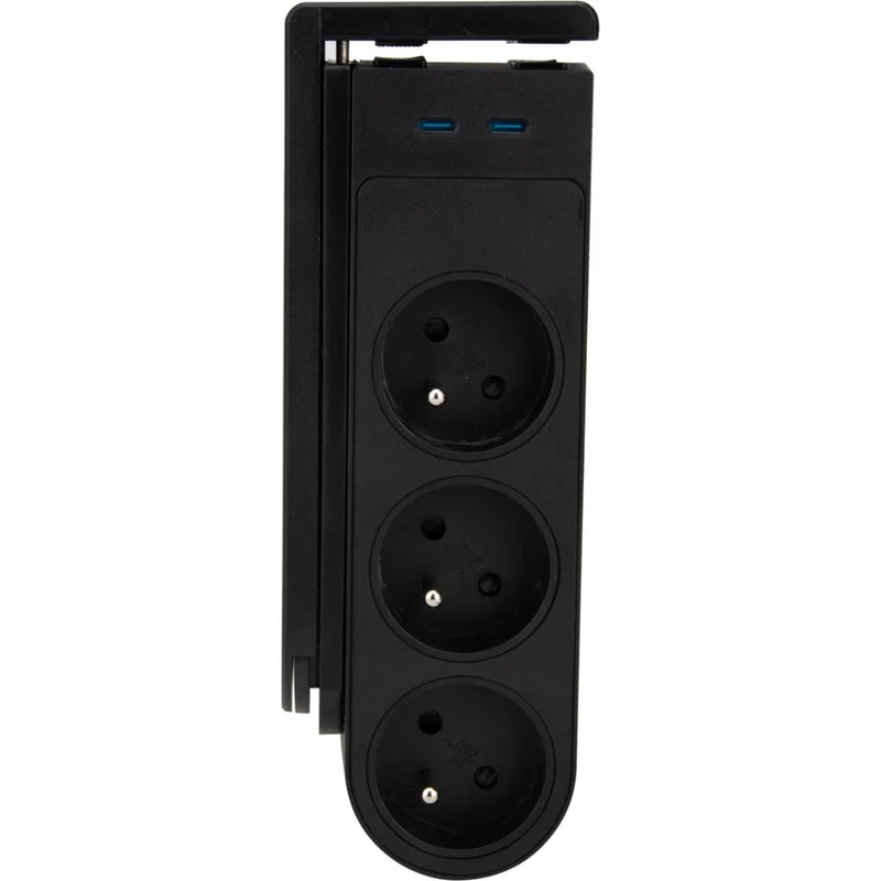 Bloc multiprise Gekko XL 5 prises + 2 USB-C PD 20W - Otio