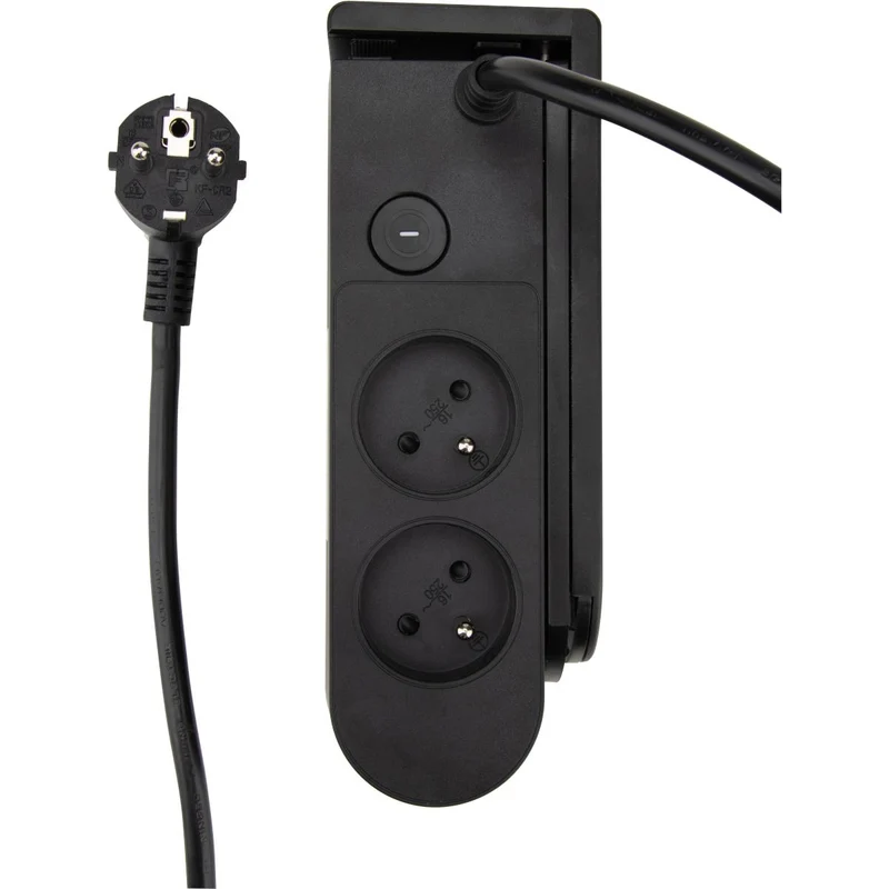 Bloc multiprise Gekko XL 5 prises + 2 USB-C PD 20W - Otio