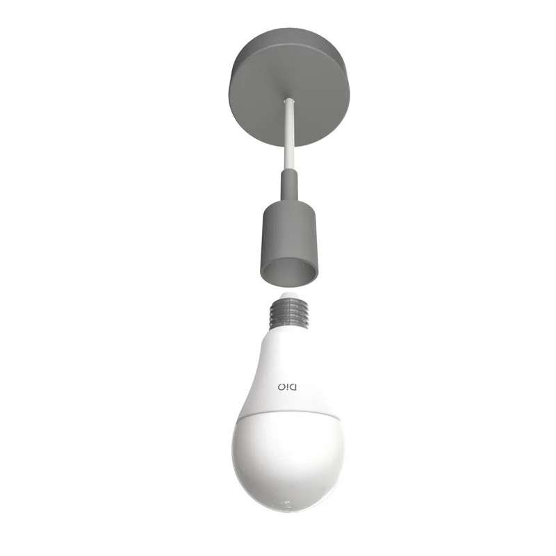 Set de 2 ampoules LED connectées + télécommande - E27 / 60W - DiO