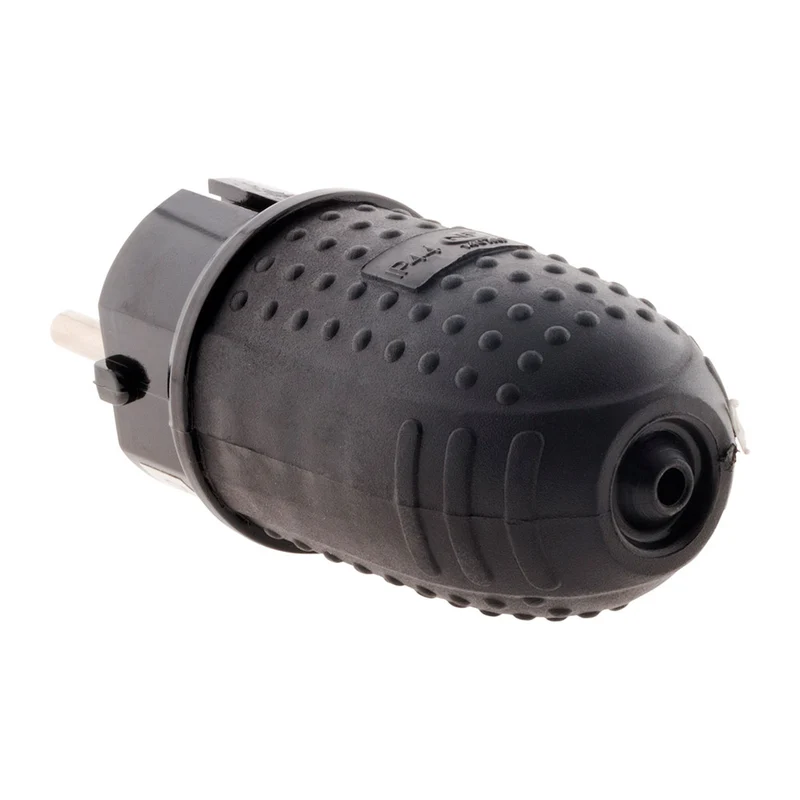 Fiche caoutchouc mâle 16A - 2P+T - Zenitech