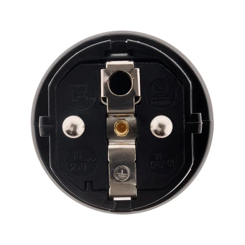Fiche caoutchouc mâle 16A - 2P+T - Zenitech