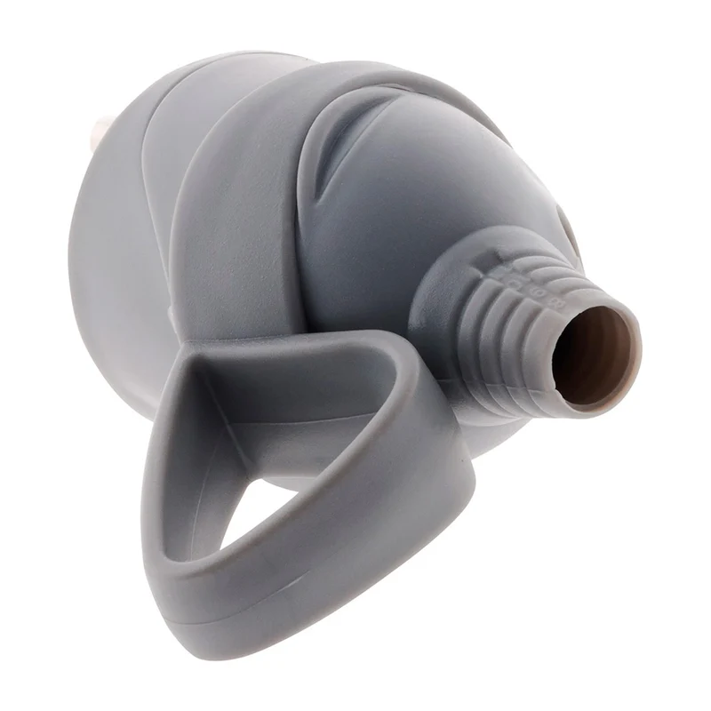 Fiche mâle anneau + ergot 16A 2P+T - gris - Zenitech
