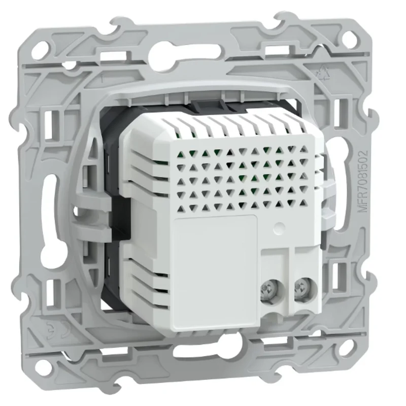 Double chargeur USB A+C 12W Blanc - Ovalis - Schneider Electric