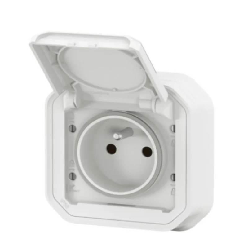 Prise avec terre encastrée Plexo IP55 16A - Legrand