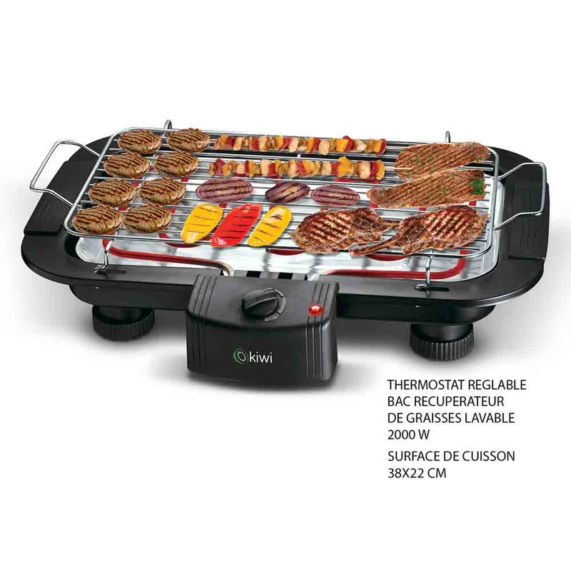 Barbecue électrique 2000W