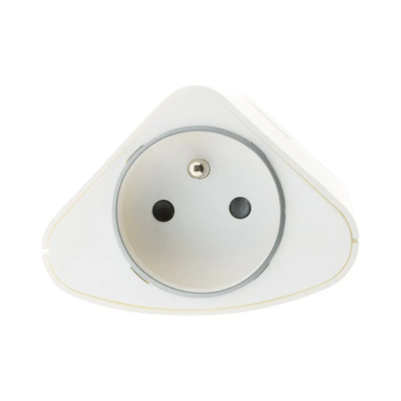 Multiprise d'angle 2P 16A + 2 USB à câbler - Blanc - Otio