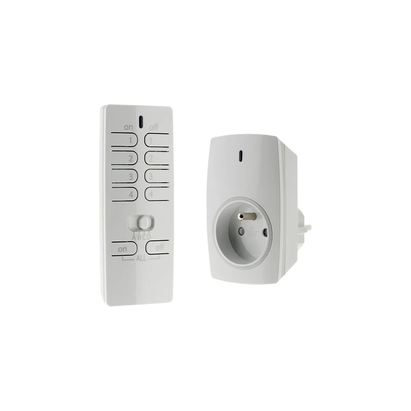 Prise sans fil + télécommande 16 canaux - Otio