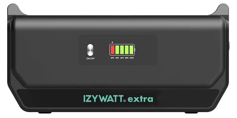 Station électrique IZYWATT.eco 2048Wh injection réseau + panneau solaire 315W + batterie Izywatt.extra - Orium