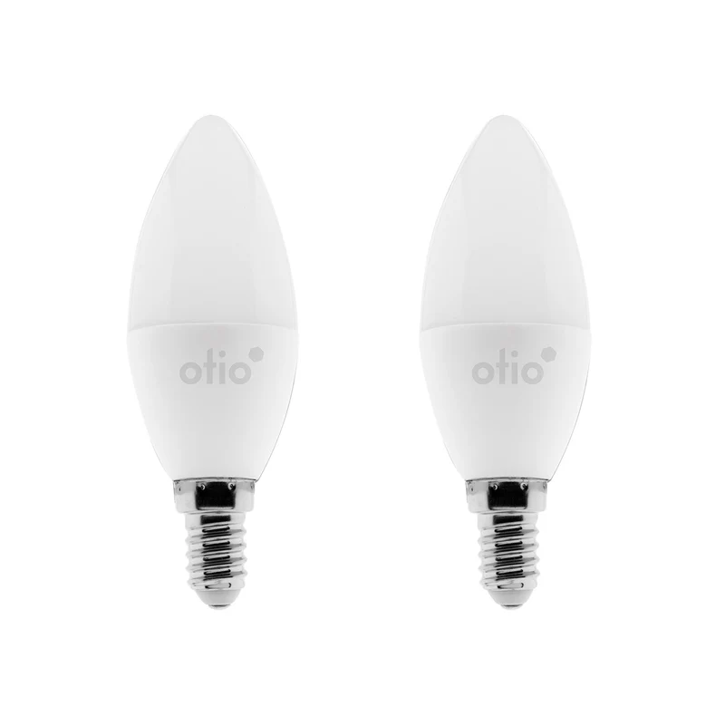 Ampoule connectée WIFI LED flamme E14 - Otio
