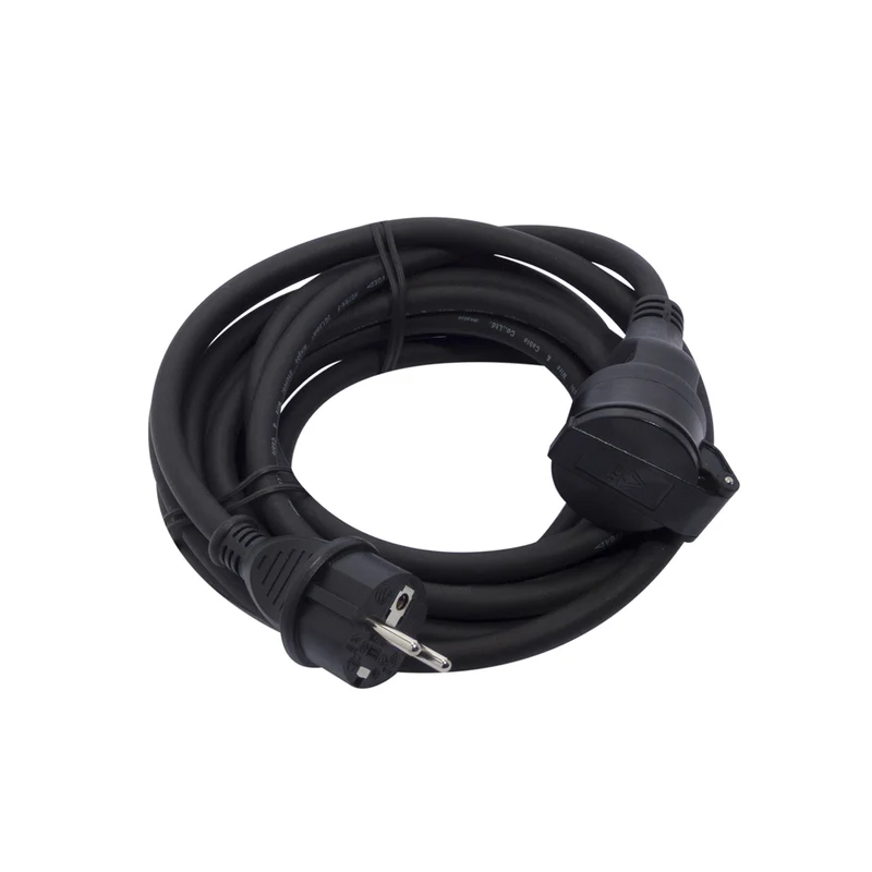 Prolongateur HO7RN-F 3 x 1,5mm² - noir - Chacon