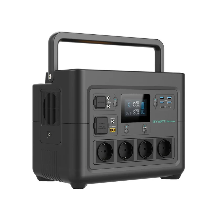 Station électrique IZYWATT.home 1536Wh + panneau solaire pliant 315W - Orium