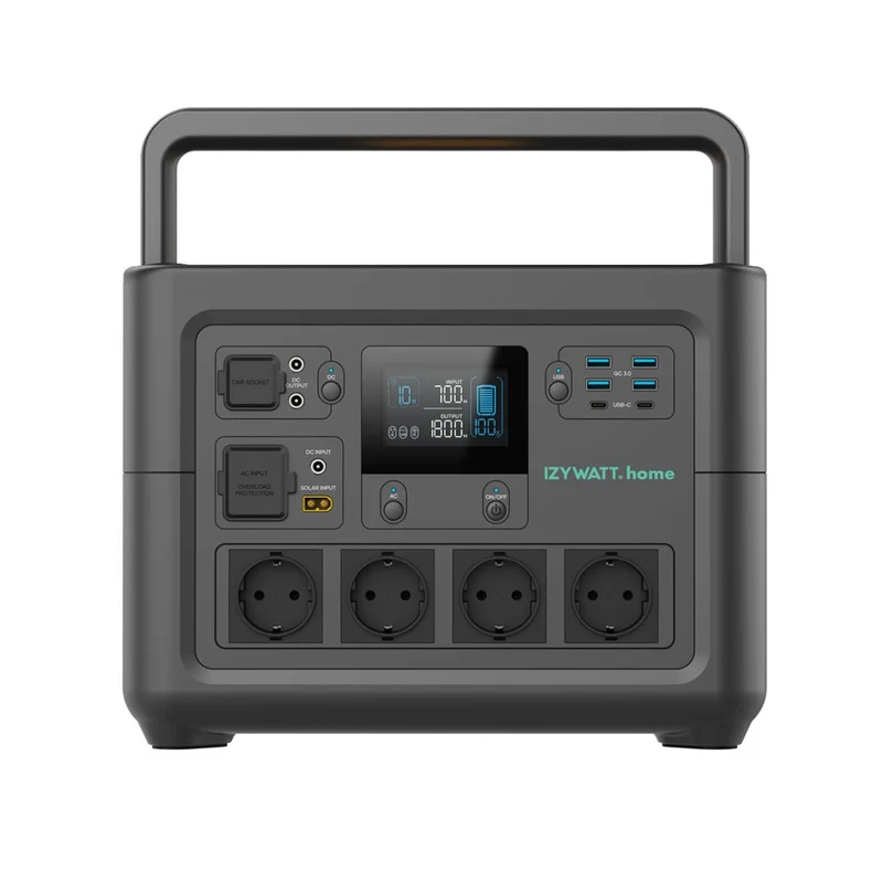 Station électrique IZYWATT.home 1536Wh + panneau solaire 160W - Orium