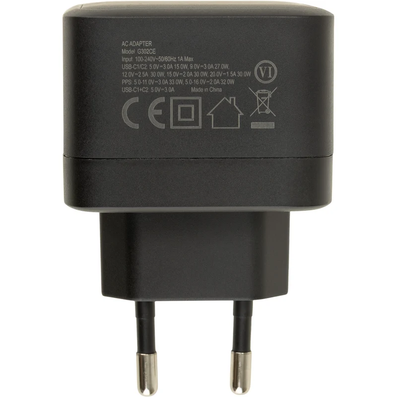 Chargeur USB-C + câble rétractable 70cm - Watt and Co