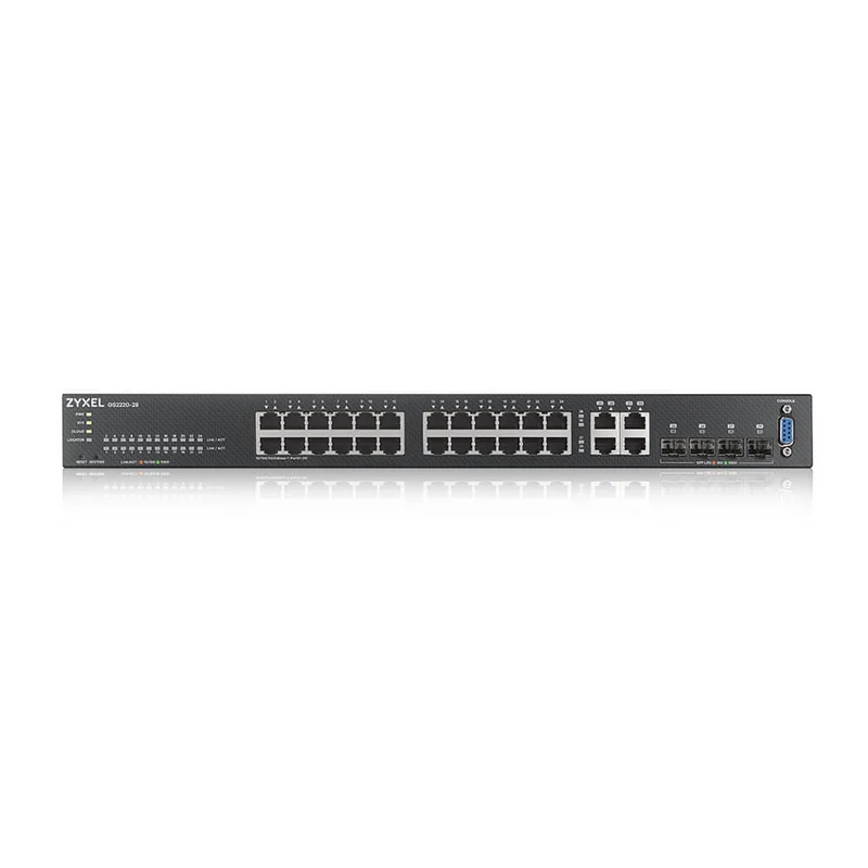 Switch manageable 10/28 ports GbE L2+ ZyXEL - GS2220