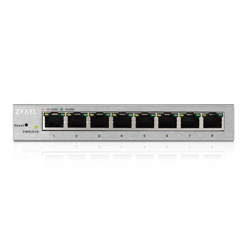 Switch smart 5/8 ports Giga fanless Zyxel - GS1200