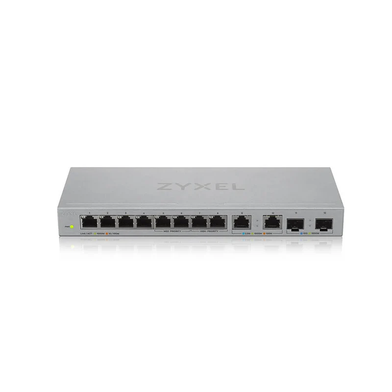 Switch Multi-Gigabit non géré 12 ports Zyxel - XGS1010