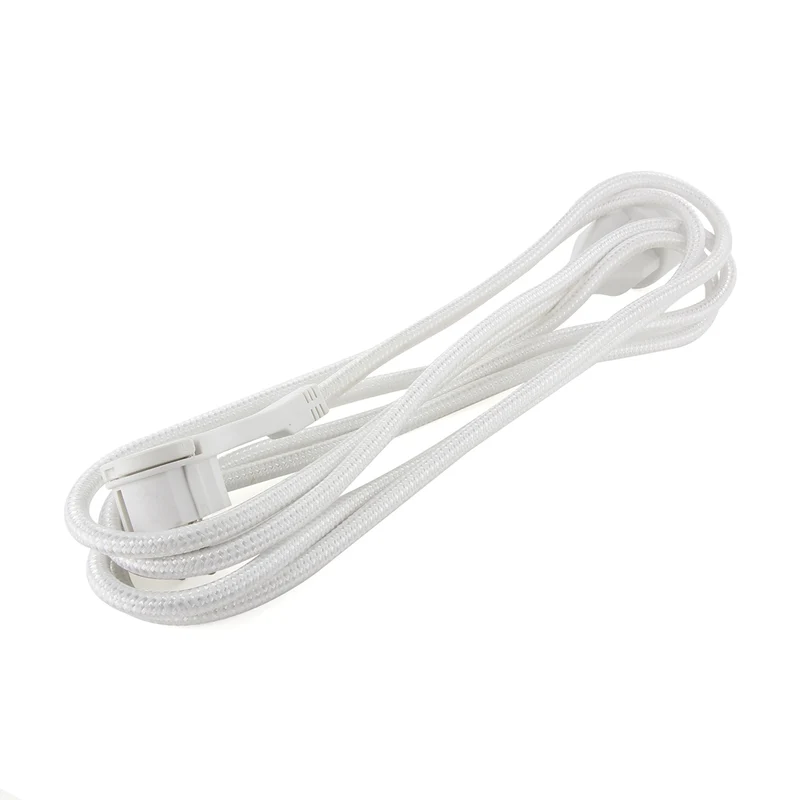 Prolongateur textile prise FR - fiche plate - Chacon