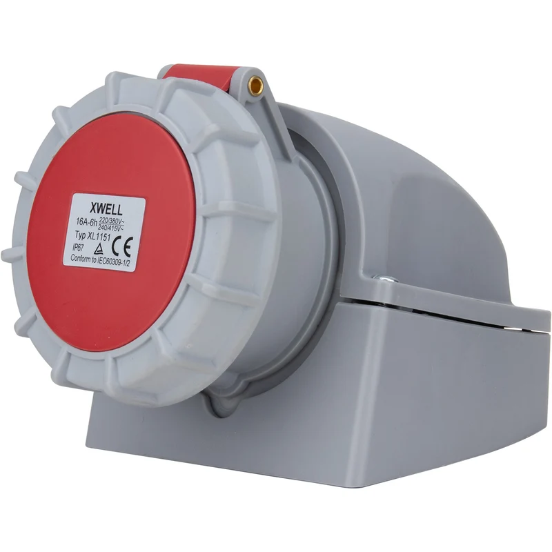 Socle IEC309 3P+N+T - Zenitech