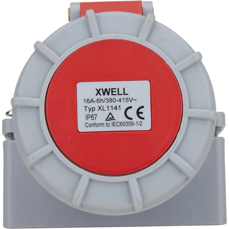 Socle IEC309 3P+T - Zenitech