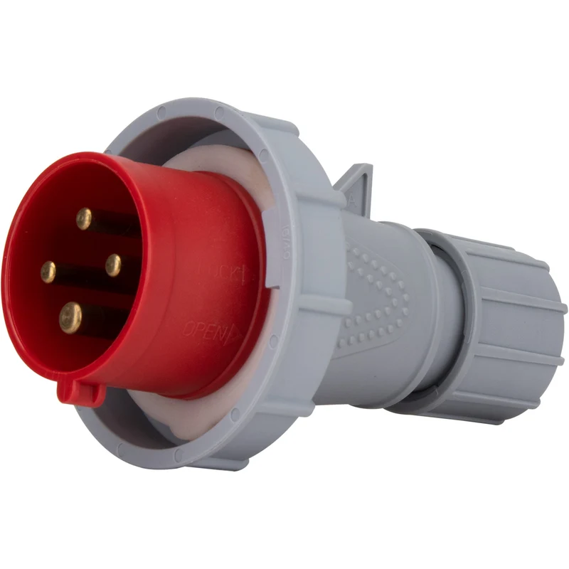Fiche mâle IEC309 3P+T - Zenitech