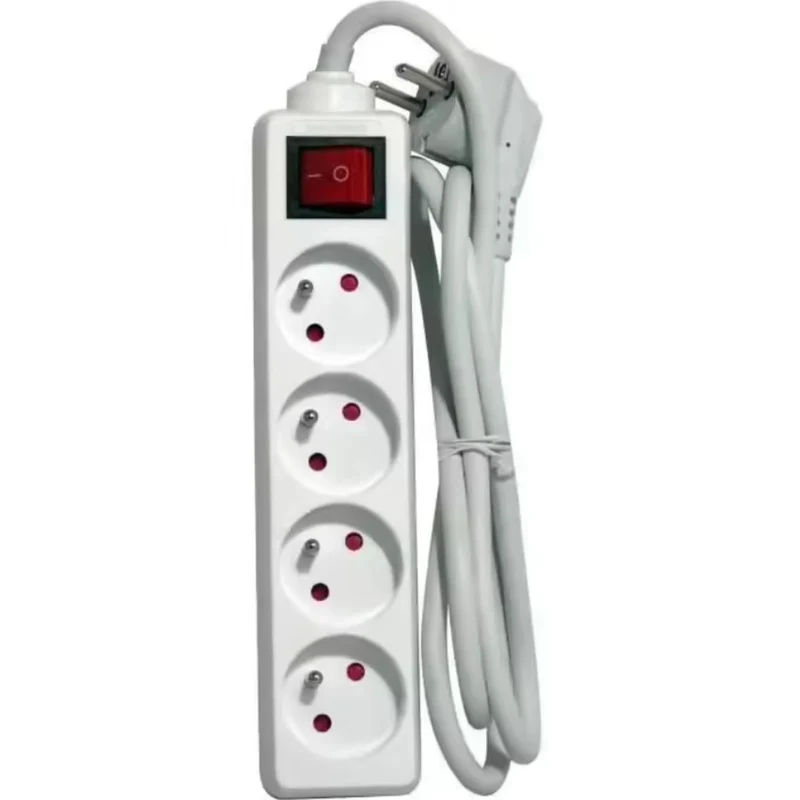Bloc multiprise 16A + interrupteur blanc - Chacon