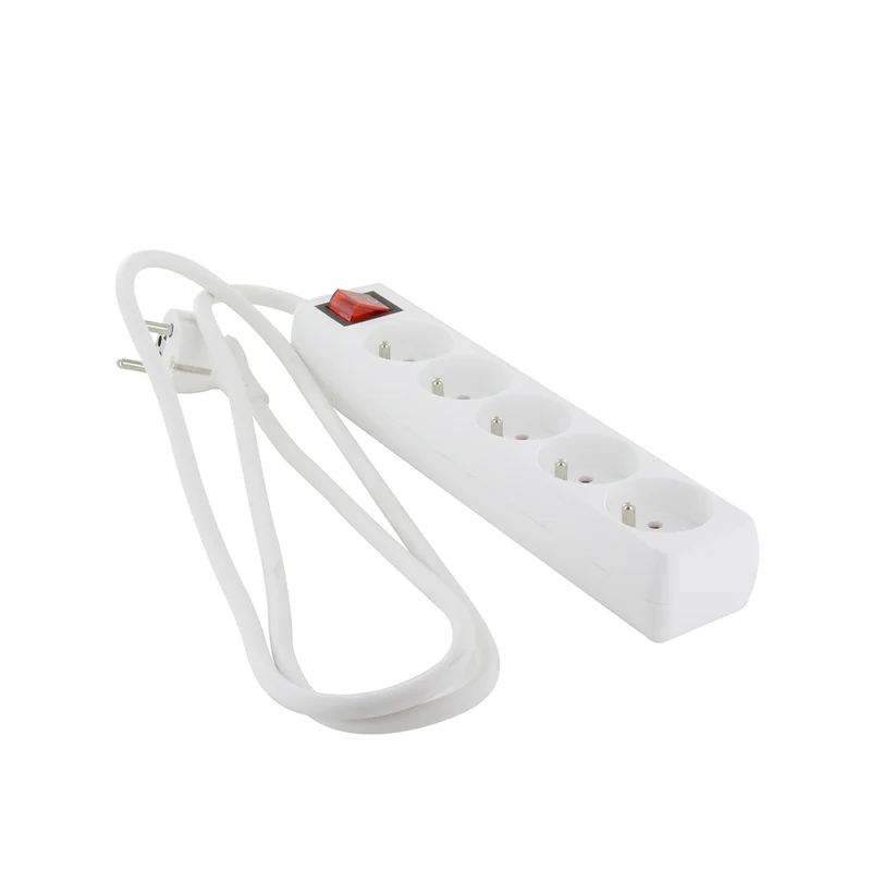 Bloc multiprise 16A + interrupteur blanc - Chacon
