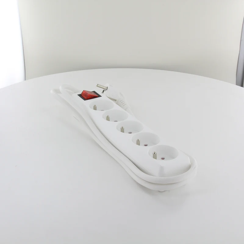 Bloc multiprise 16A + interrupteur blanc - Chacon