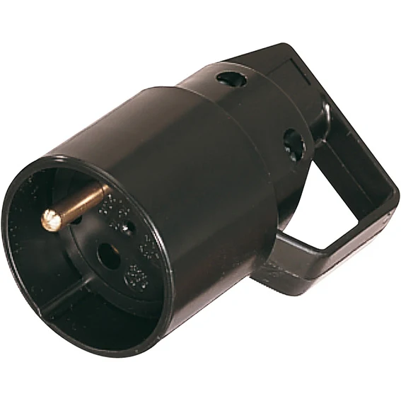 Fiche femelle 2P+T 16A IP40 anneau + eclipse - Lébénoïd