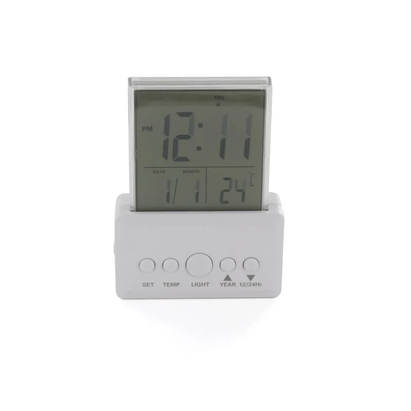 Veilleuse enfichable horloge + batterie - Chacon